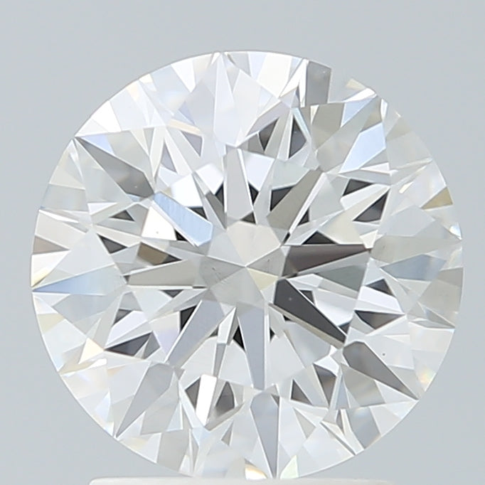 2.26 Carat Round Shaped, Ideal Cut, F Color, VS1 Clarity, IGI Certified Lab Grown Diamond