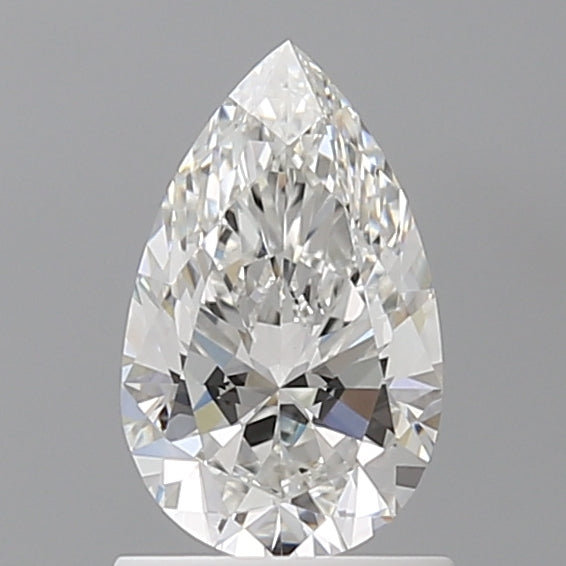 1.10 Carat Pear Shaped, Ideal Cut, E Color, VVS2 Clarity, IGI Certified Lab Grown Diamond