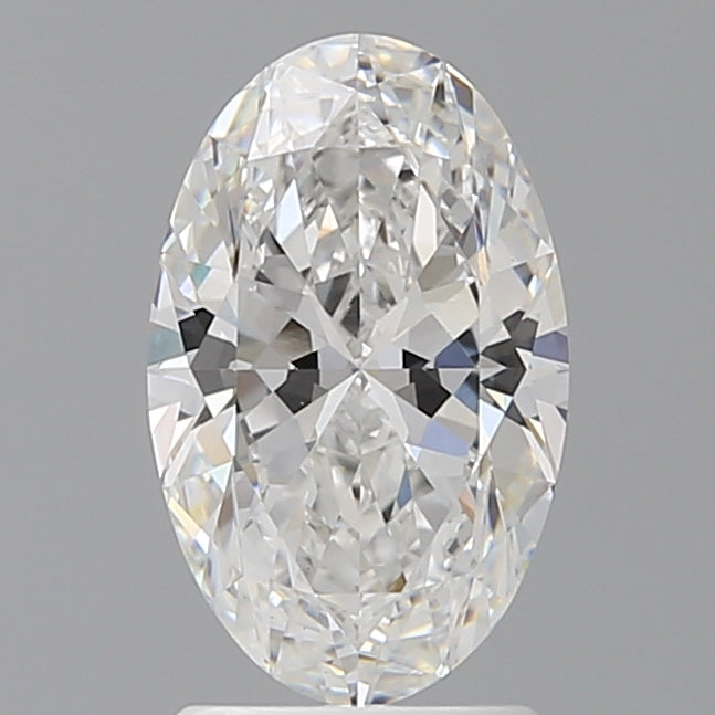2.00 Carat Oval Shaped, Ideal Cut, E Color, VVS2 Clarity, IGI Certified Lab Grown Diamond