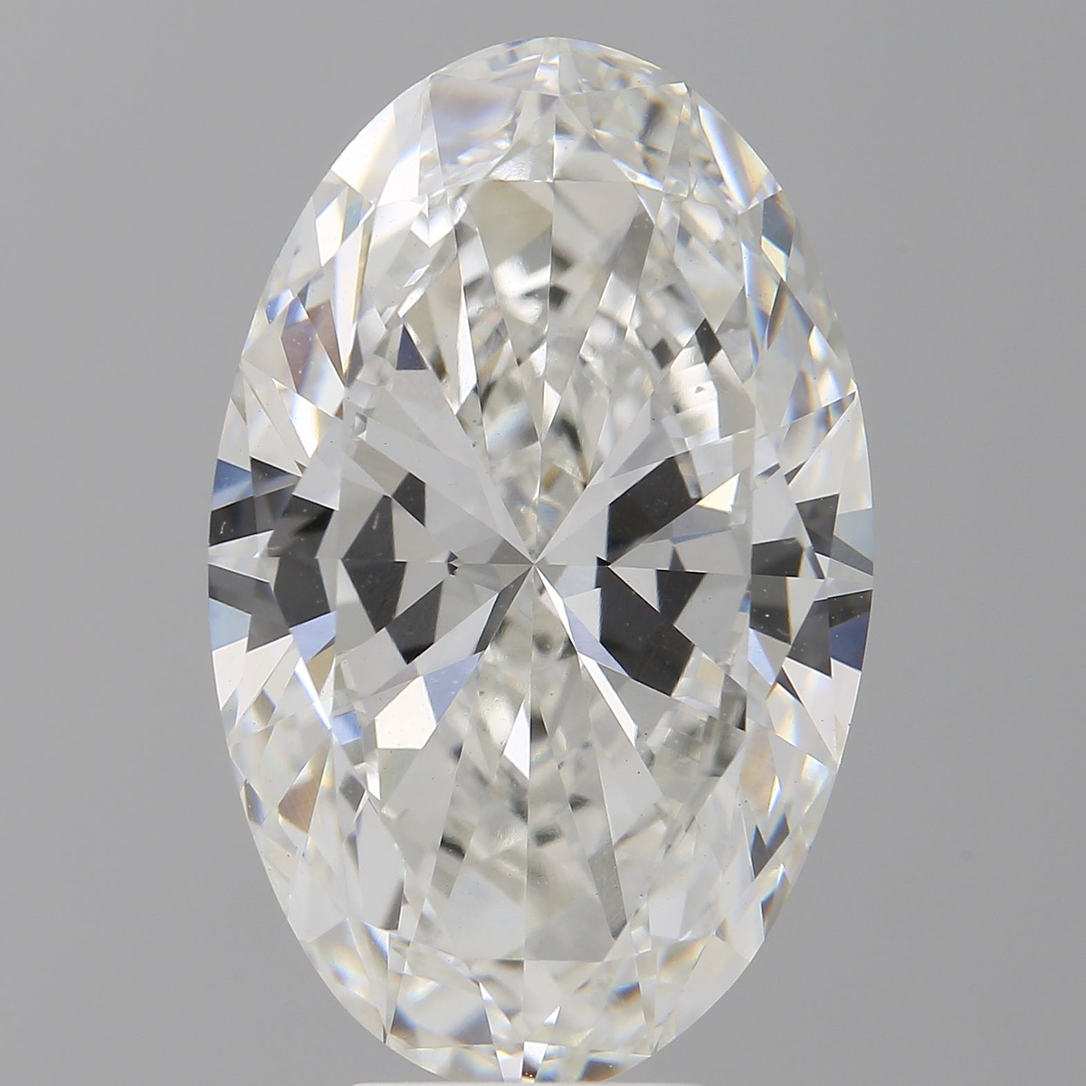 8.06 Carat Oval Shaped, Excellent Cut, F Color, VVS2 Clarity, IGI Certified Lab Grown Diamond