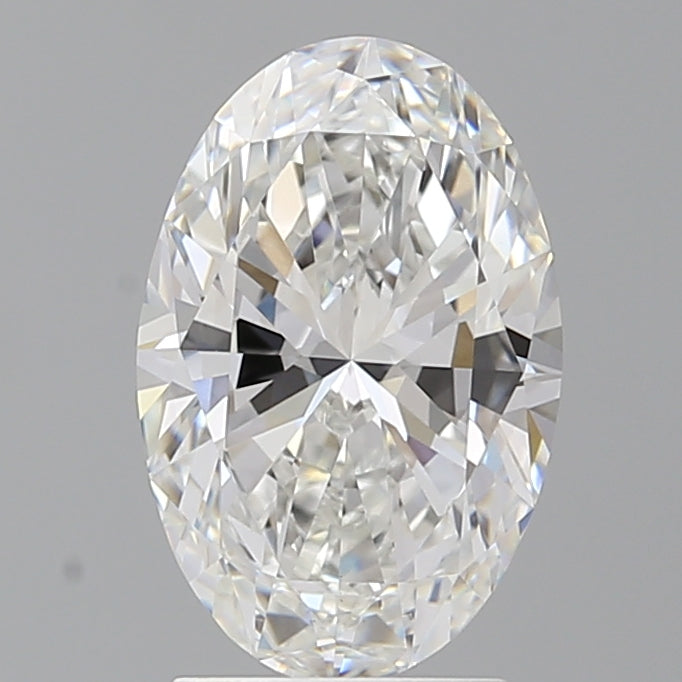 2.52 Carat Oval Shaped, Ideal Cut, E Color, VVS2 Clarity, IGI Certified Lab Grown Diamond