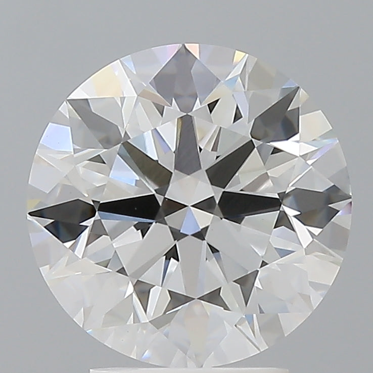 3.53 Carat Round Shaped, Ideal Cut, E Color, VVS2 Clarity, IGI Certified Lab Grown Diamond