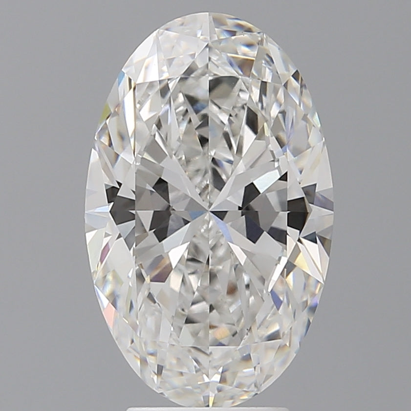 4.56 Carat Oval Shaped, Ideal Cut, E Color, VVS2 Clarity, IGI Certified Lab Grown Diamond