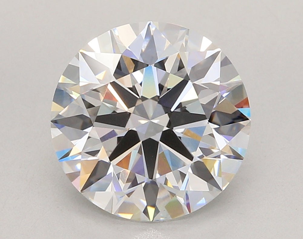 5.03 Carat Round Shaped, Ideal Cut, E Color, VVS2 Clarity, IGI Certified Lab Grown Diamond