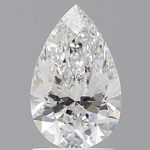 1.59 Carat Pear Shaped, Ideal Cut, E Color, VVS2 Clarity, IGI Certified Lab Grown Diamond