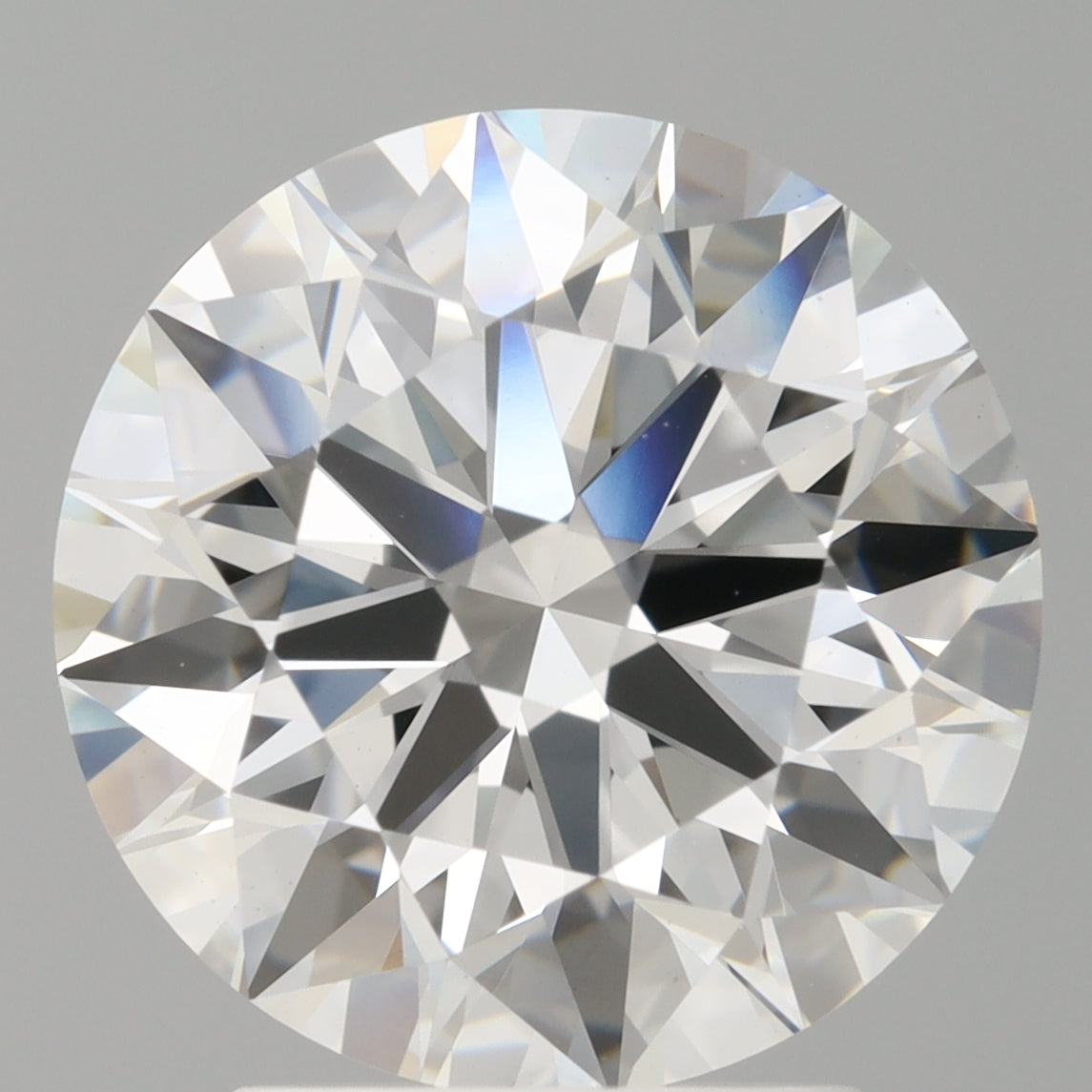 3.08 Carat Round Shaped, Ideal Cut, E Color, VVS2 Clarity, IGI Certified Lab Grown Diamond