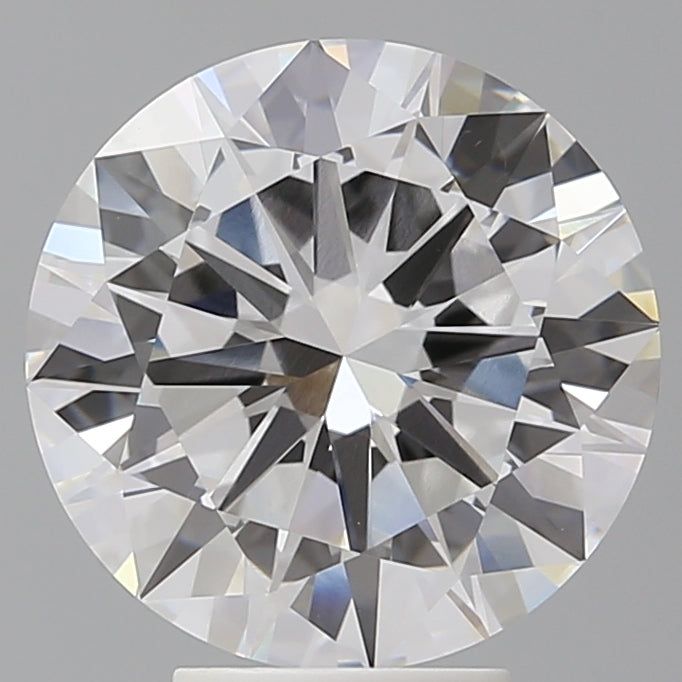 5.04 Carat Round Shaped, Excellent Cut, E Color, VVS2 Clarity, IGI Certified Lab Grown Diamond