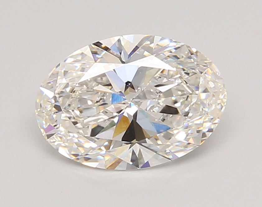 2.06 Carat Oval Shaped, Ideal Cut, F Color, VVS2 Clarity, IGI Certified Lab Grown Diamond