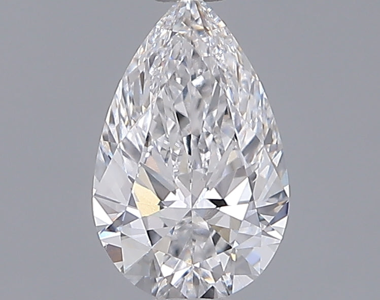 1.00 Carat Pear Shaped, Ideal Cut, D Color, VVS1 Clarity, IGI Certified Lab Grown Diamond