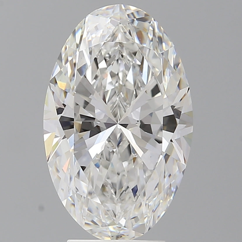 4.60 Carat Oval Shaped, Ideal Cut, E Color, VS1 Clarity, IGI Certified Lab Grown Diamond