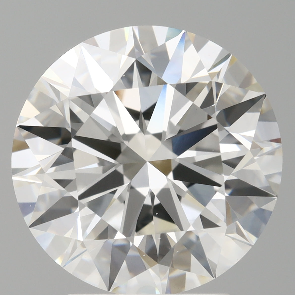 3.51 Carat Round Shaped, Ideal Cut, F Color, VS1 Clarity, IGI Certified Lab Grown Diamond