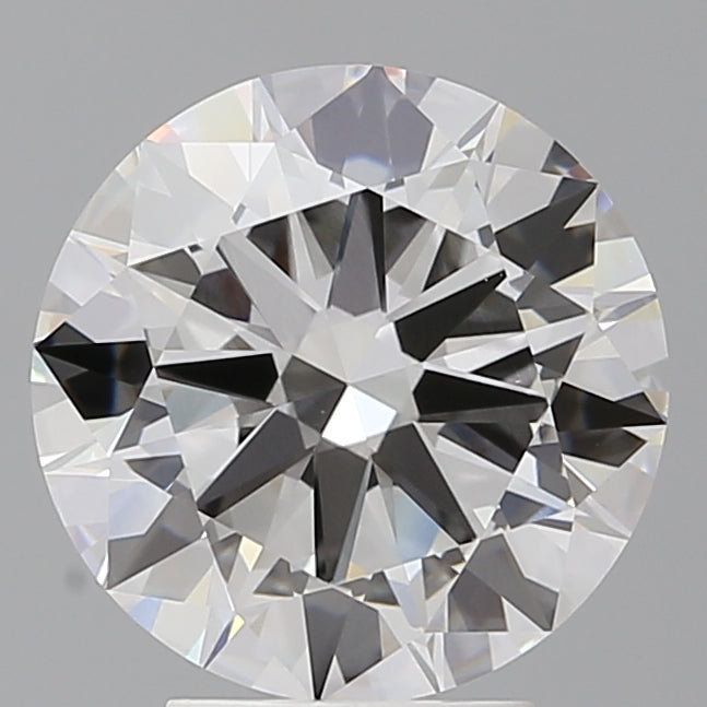 3.96 Carat Round Shaped, Excellent Cut, F Color, VVS2 Clarity, IGI Certified Lab Grown Diamond