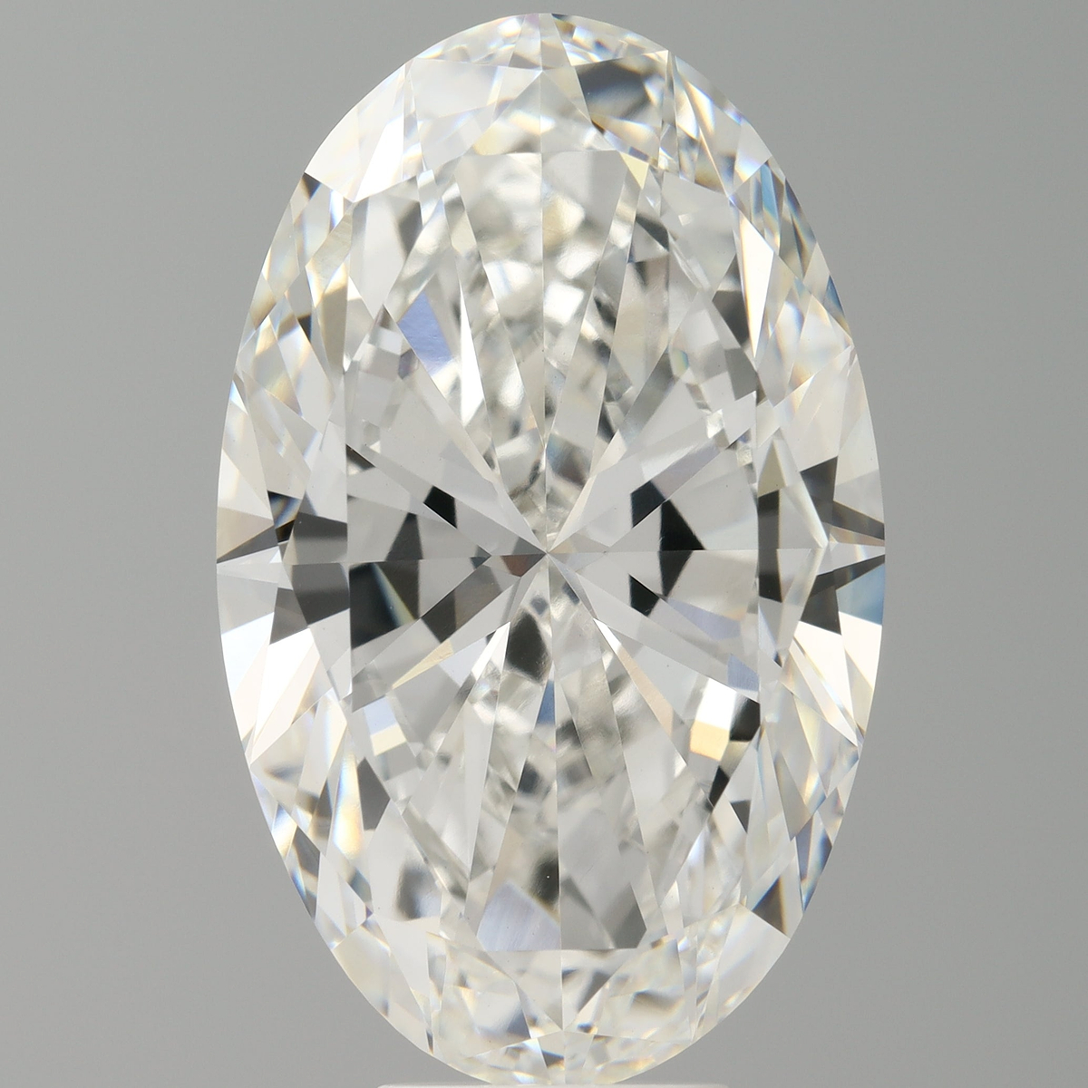 9.01 Carat Oval Shaped, Ideal Cut, F Color, VVS2 Clarity, IGI Certified Lab Grown Diamond