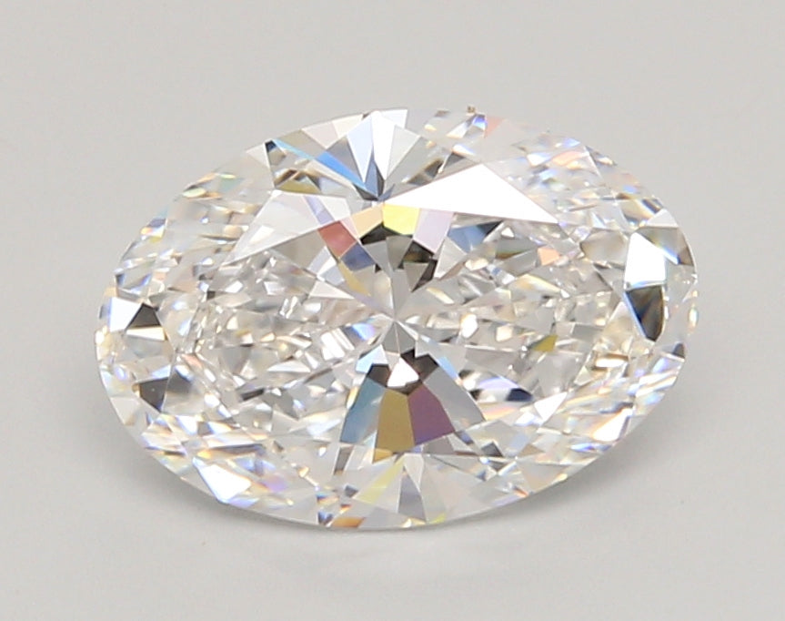 2.52 Carat Oval Shaped, Ideal Cut, E Color, VVS2 Clarity, IGI Certified Lab Grown Diamond