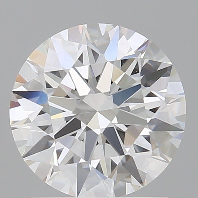 1.55 Carat Round Shaped, Ideal Cut, D Color, VVS2 Clarity, IGI Certified Lab Grown Diamond