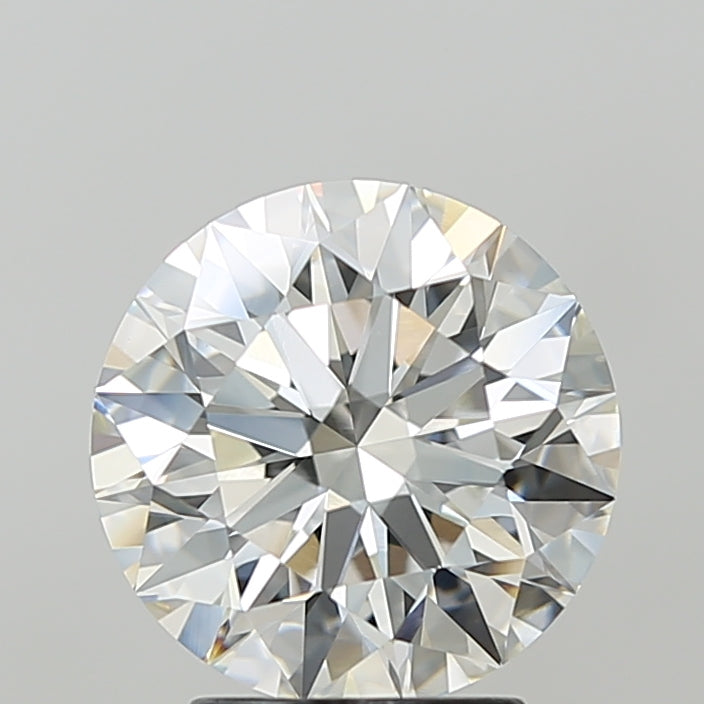 3.10 Carat Round Shaped, Ideal Cut, F Color, VVS2 Clarity, IGI Certified Lab Grown Diamond