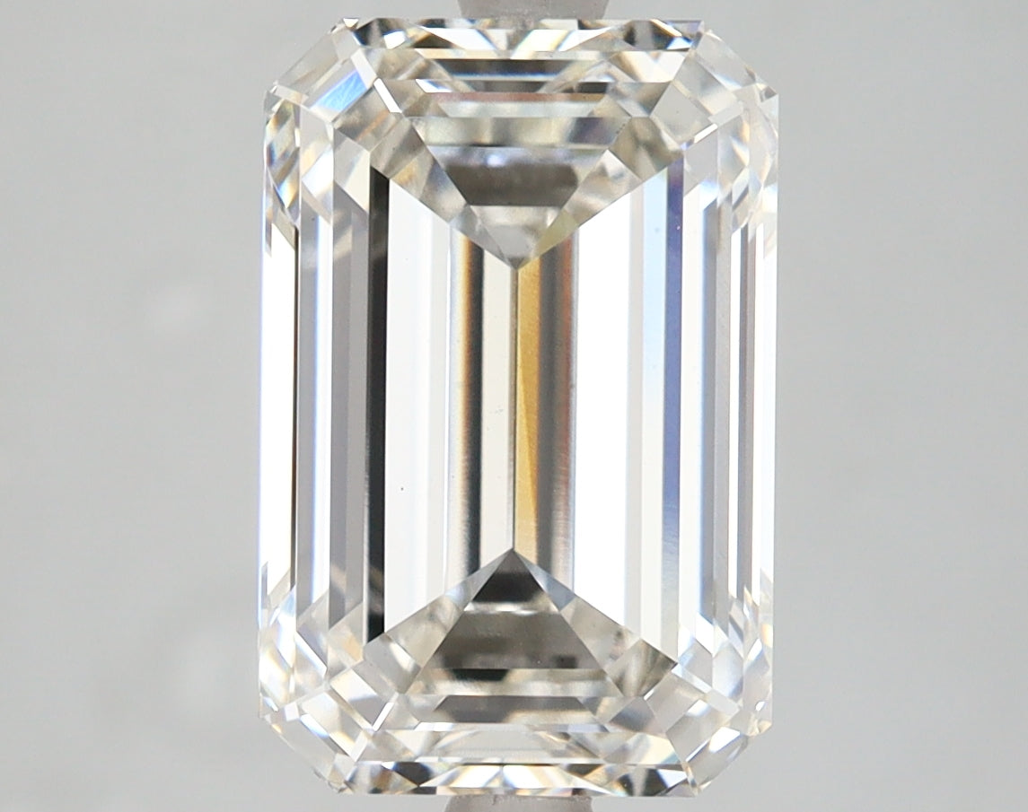 5.03 Carat Emerald Shaped, Ideal Cut, VS1 Clarity, IGI Certified Lab Grown Diamond