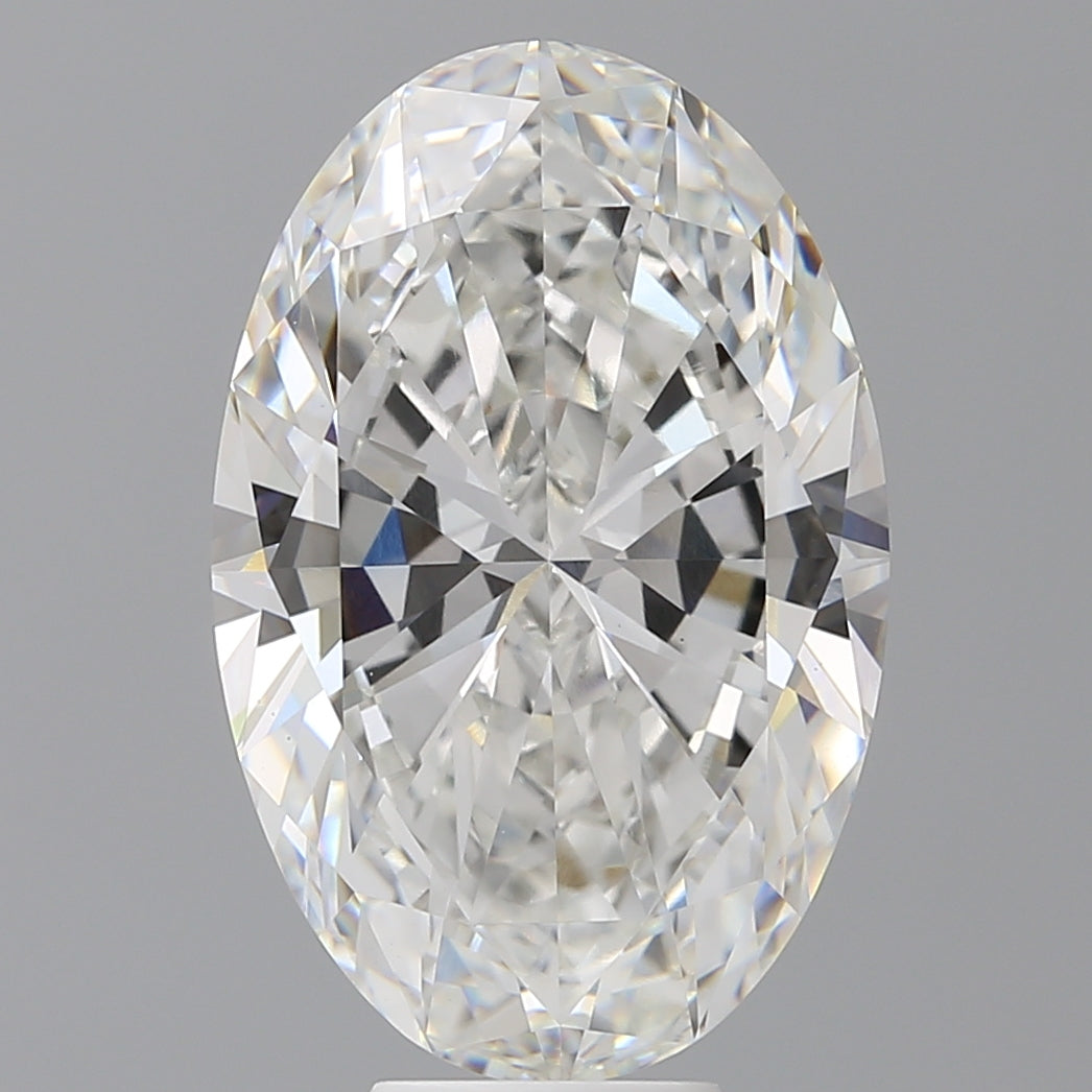 9.06 Carat Oval Shaped, Ideal Cut, F Color, VS1 Clarity, IGI Certified Lab Grown Diamond