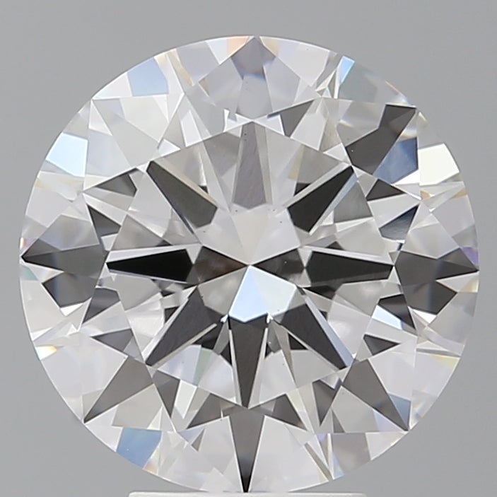 5.51 Carat Round Shaped, Excellent Cut, F Color, VS1 Clarity, IGI Certified Lab Grown Diamond