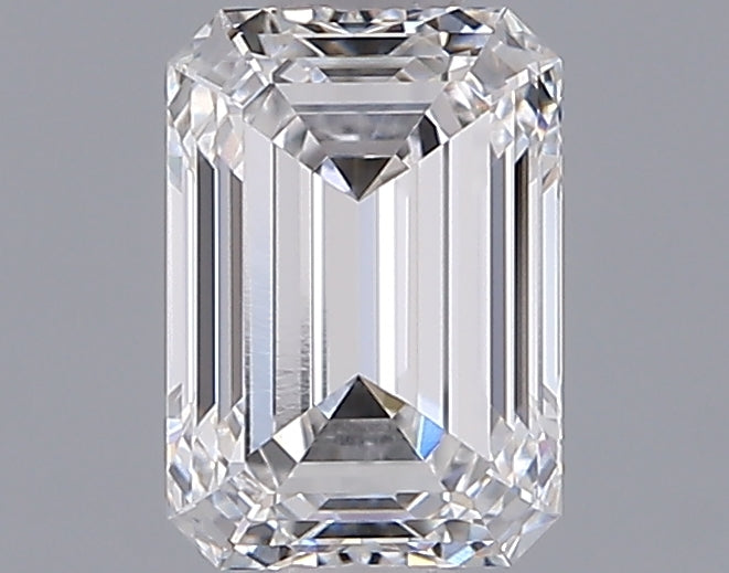 1.05 Carat Emerald Shaped, Ideal Cut, E Color, VVS1 Clarity, IGI Certified Lab Grown Diamond