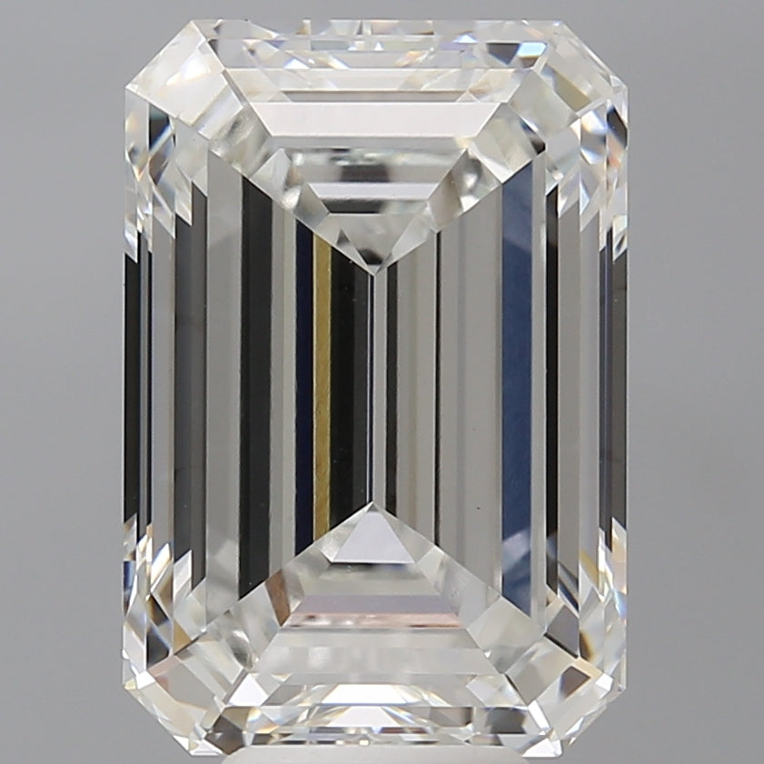 8.60 Carat Emerald Shaped, Excellent Cut, F Color, VVS2 Clarity, IGI Certified Lab Grown Diamond