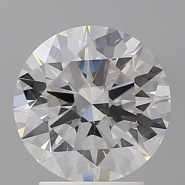 2.55 Carat Round Shaped, Excellent Cut, F Color, VS1 Clarity, IGI Certified Lab Grown Diamond
