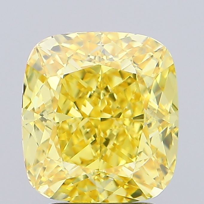 3.03 Carat Cushion Shaped, Ideal Cut, VS1 Clarity, IGI Certified Lab Grown Diamond