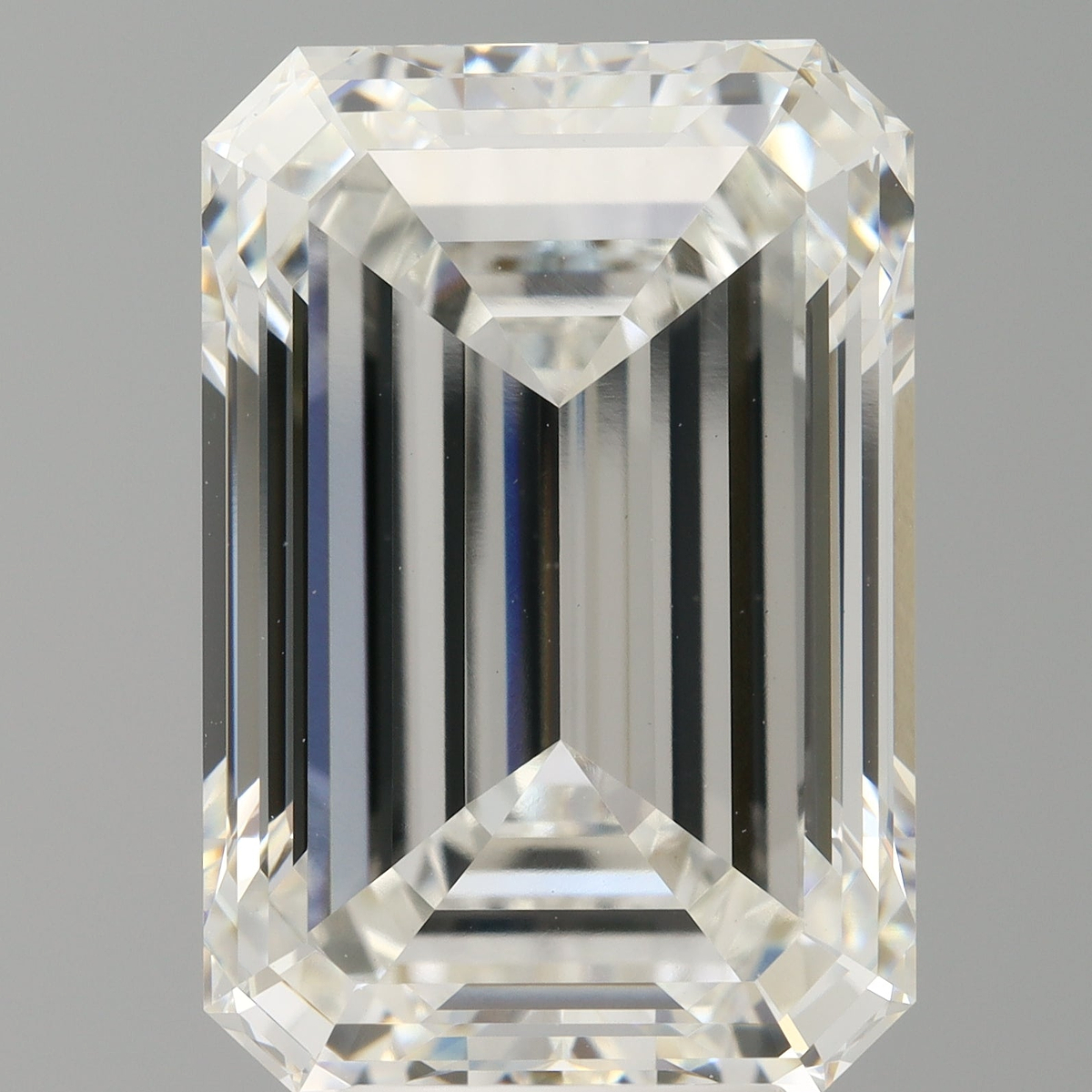 8.02 Carat Emerald Shaped, Excellent Cut, F Color, VVS2 Clarity, IGI Certified Lab Grown Diamond