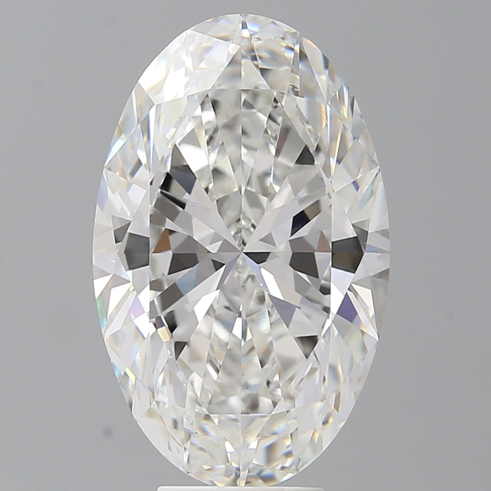 7.10 Carat Oval Shaped, Ideal Cut, E Color, VVS2 Clarity, IGI Certified Lab Grown Diamond