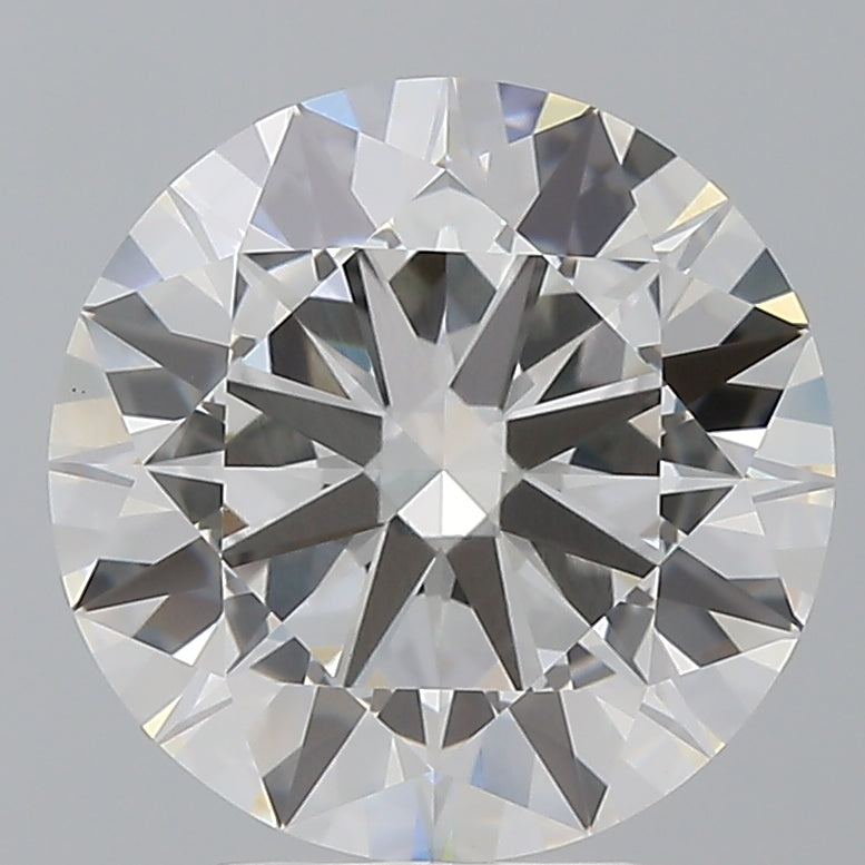 4.53 Carat Round Shaped, Ideal Cut, E Color, VS1 Clarity, IGI Certified Lab Grown Diamond