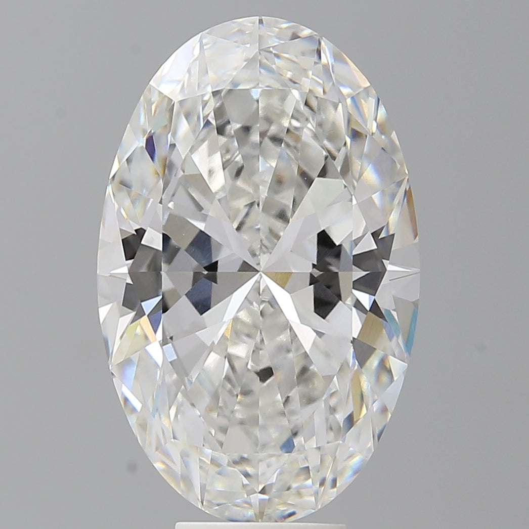 8.58 Carat Oval Shaped, Ideal Cut, F Color, VVS2 Clarity, IGI Certified Lab Grown Diamond