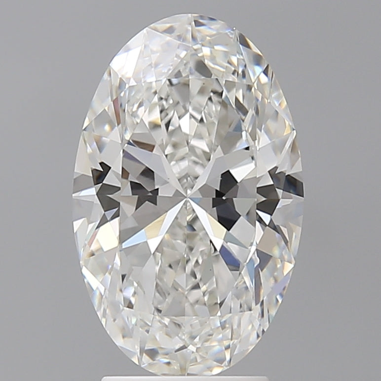 3.51 Carat Oval Shaped, Ideal Cut, F Color, VS2 Clarity, IGI Certified Lab Grown Diamond