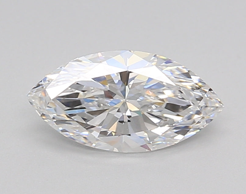 1.01 Carat Marquise Shaped, Ideal Cut, D Color, VS2 Clarity, GIA Certified Lab Grown Diamond