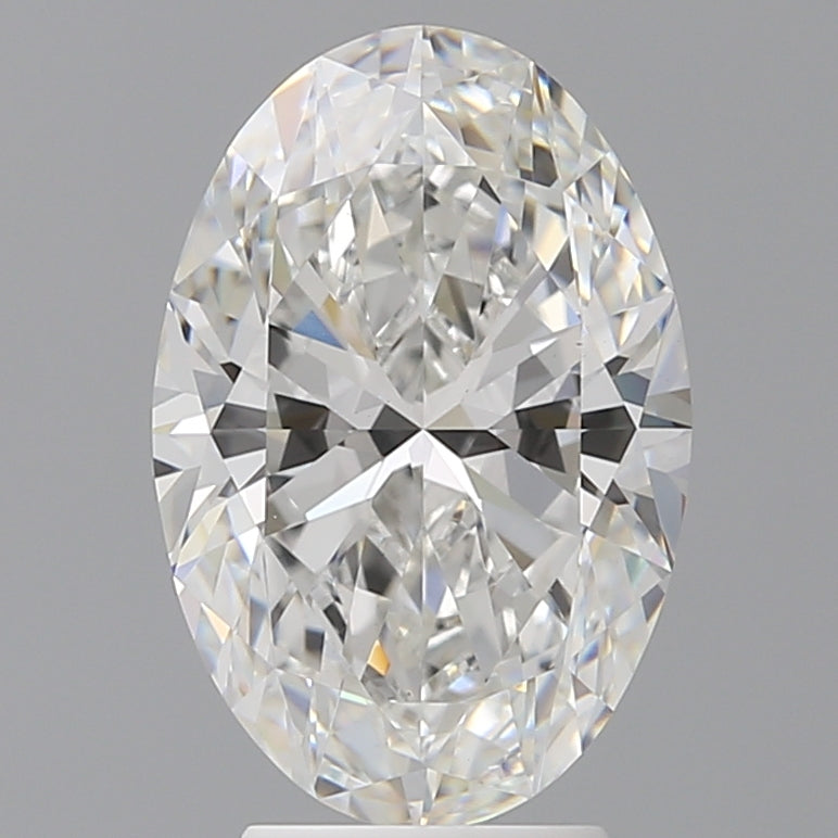 4.05 Carat Oval Shaped, Ideal Cut, E Color, VS1 Clarity, IGI Certified Lab Grown Diamond