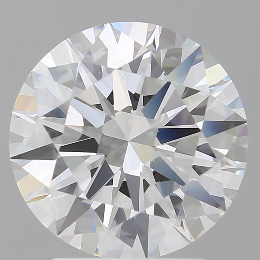 3.01 Carat Round Shaped, Ideal Cut, E Color, VVS2 Clarity, IGI Certified Lab Grown Diamond