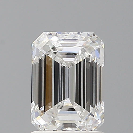 1.51 Carat Emerald Shaped, Ideal Cut, E Color, VVS2 Clarity, IGI Certified Lab Grown Diamond