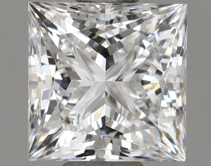 1.02 Carat Princess Shaped, Ideal Cut, E Color, VVS1 Clarity, IGI Certified Lab Grown Diamond
