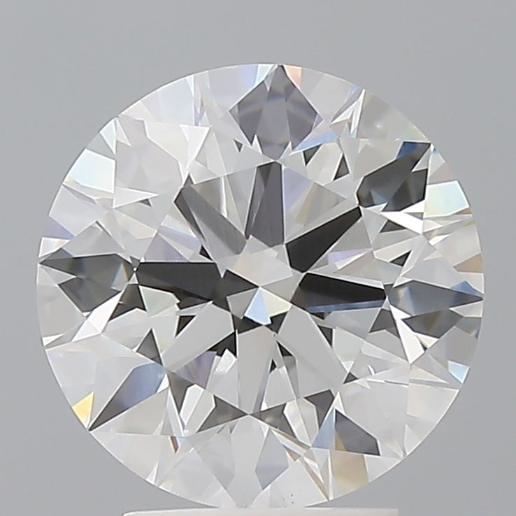3.53 Carat Round Shaped, Ideal Cut, E Color, VVS2 Clarity, IGI Certified Lab Grown Diamond