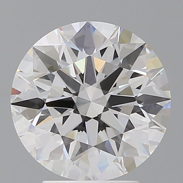 3.53 Carat Round Shaped, Ideal Cut, E Color, VVS2 Clarity, IGI Certified Lab Grown Diamond