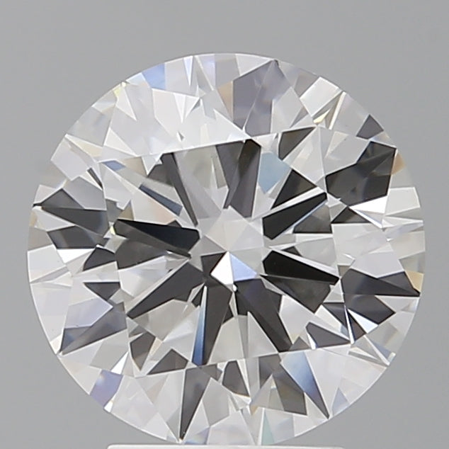 3.55 Carat Round Shaped, Ideal Cut, F Color, VS1 Clarity, IGI Certified Lab Grown Diamond