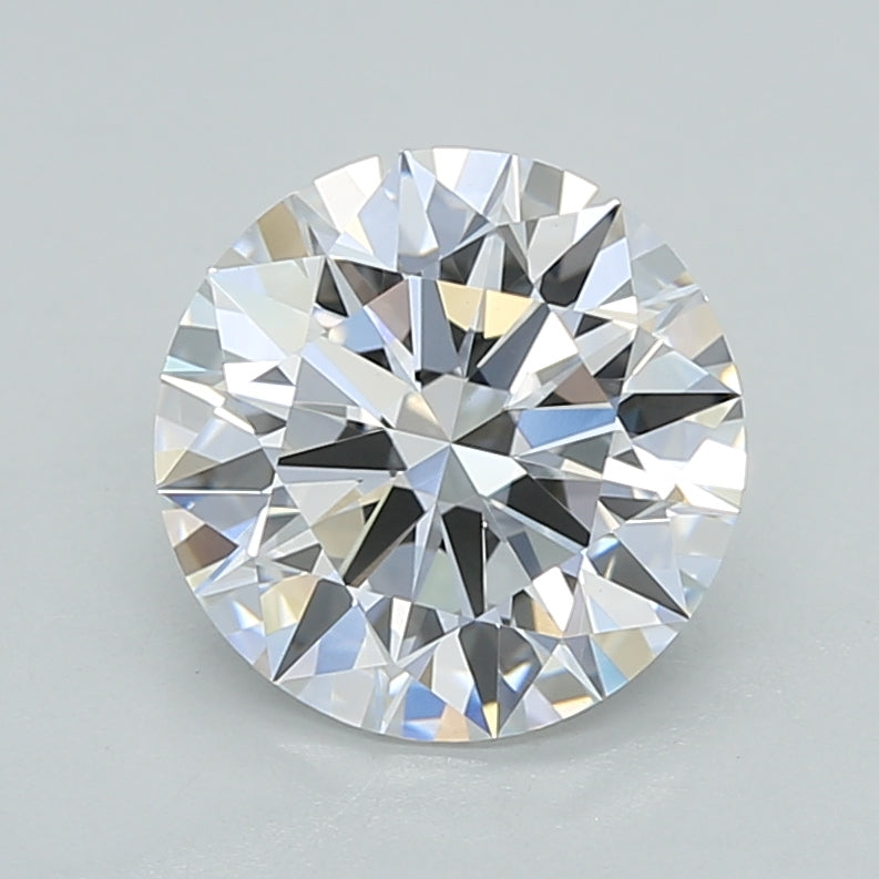 2.05 Carat Round Shaped, Ideal Cut, E Color, VVS2 Clarity, IGI Certified Lab Grown Diamond