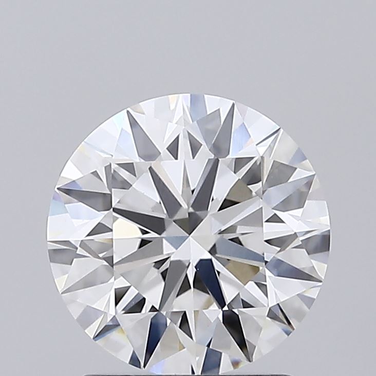 1.55 Carat Round Shaped, Ideal Cut, F Color, VVS2 Clarity, IGI Certified Lab Grown Diamond