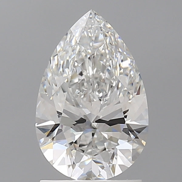 1.59 Carat Pear Shaped, Ideal Cut, E Color, VVS2 Clarity, IGI Certified Lab Grown Diamond