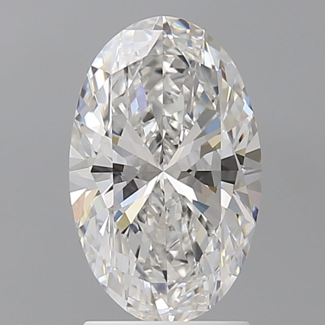 2.09 Carat Oval Shaped, Ideal Cut, E Color, VVS2 Clarity, IGI Certified Lab Grown Diamond