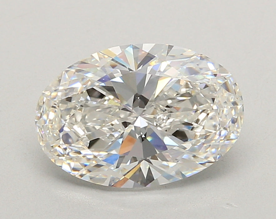 2.56 Carat Oval Shaped, Ideal Cut, F Color, VVS1 Clarity, IGI Certified Lab Grown Diamond
