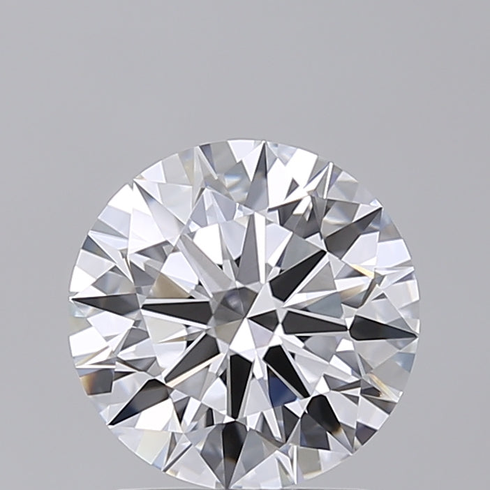 2.01 Carat Round Shaped, Ideal Cut, D Color, VVS2 Clarity, IGI Certified Lab Grown Diamond