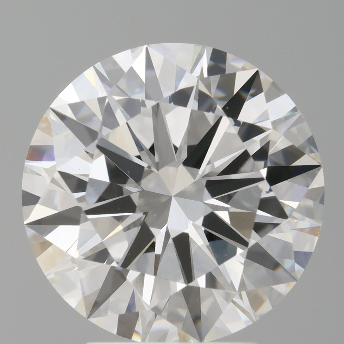 4.00 Carat Round Shaped, Excellent Cut, E Color, VS1 Clarity, IGI Certified Lab Grown Diamond