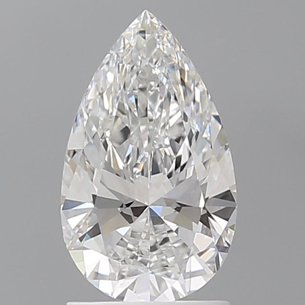 1.53 Carat Pear Shaped, Ideal Cut, E Color, VVS2 Clarity, IGI Certified Lab Grown Diamond