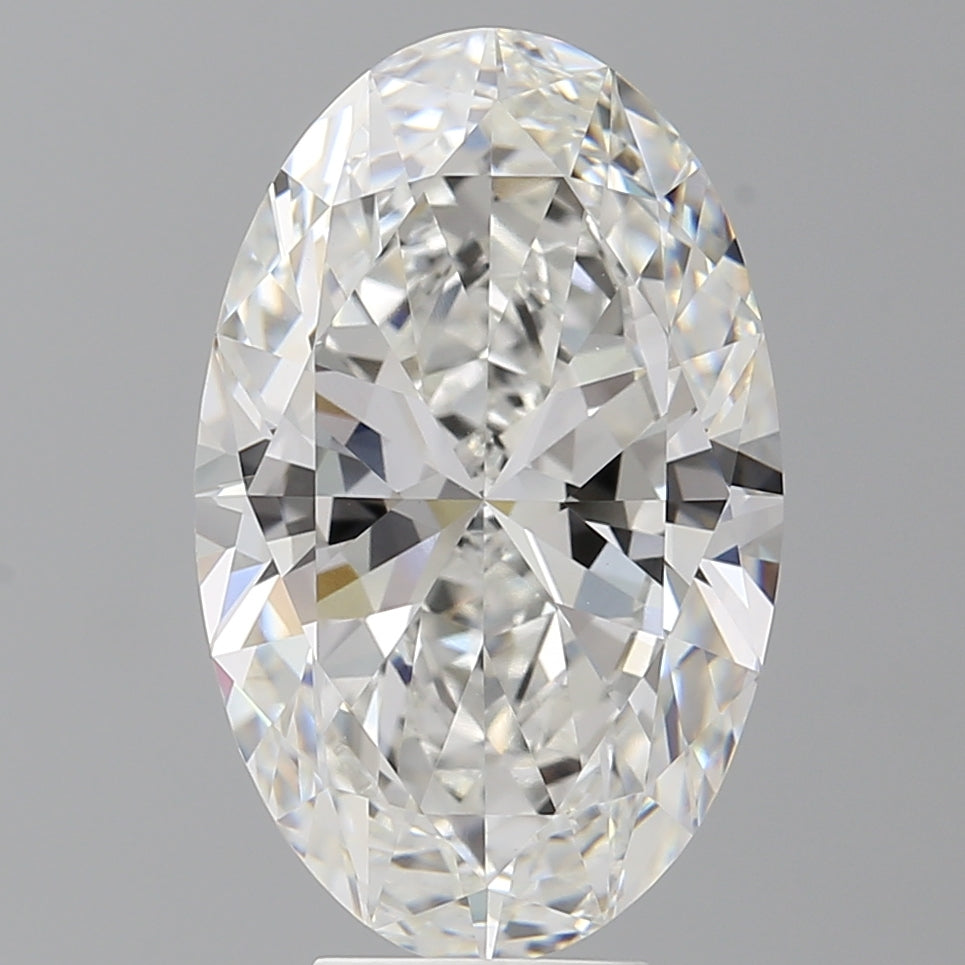 6.59 Carat Oval Shaped, Ideal Cut, E Color, VVS2 Clarity, IGI Certified Lab Grown Diamond
