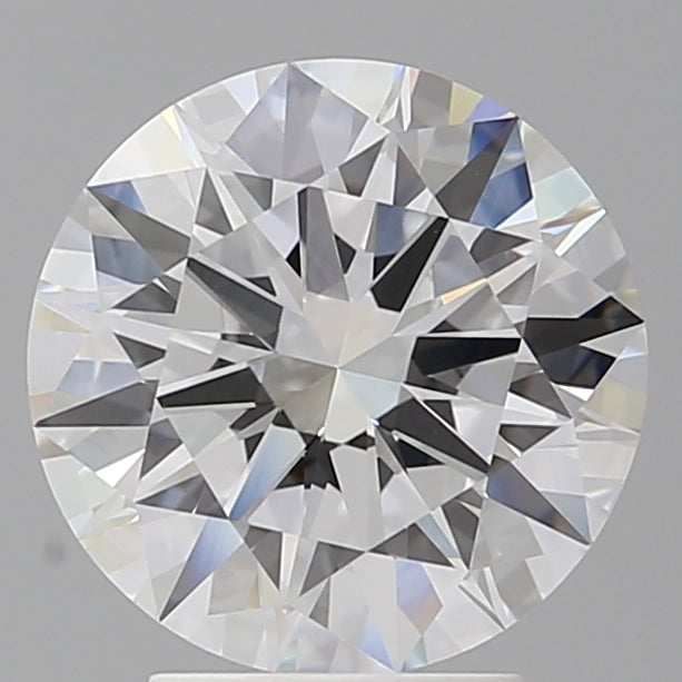 3.50 Carat Round Shaped, Ideal Cut, E Color, VVS2 Clarity, IGI Certified Lab Grown Diamond